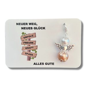 Kärtchen mit Schutzengel Neuer Weg