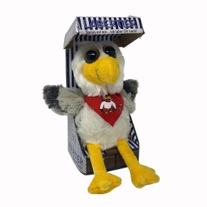 Interaktive Plüsch-Möwe “Laber-Olli” 25 cm, spricht nach