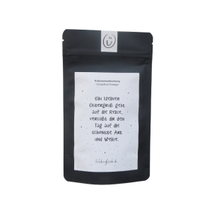 Kräutertee „Ein kleiner Ostergruß“, Grapefruit-Orange, Heldenglück