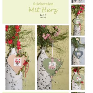 Stickereien „Mit Herz“ Teil 2