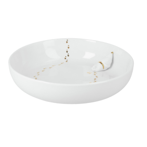 Schale/ Teller „Santas Traumland“ , 20 cm, Räder