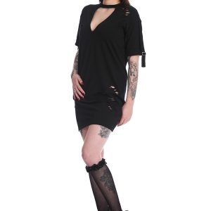 Banned Aggie Distressed Dress