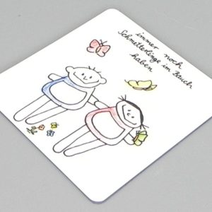 Schmetterlinge im Bauch Magnet