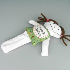 Kühlschrankmagnet „Naschkatze“ in grün