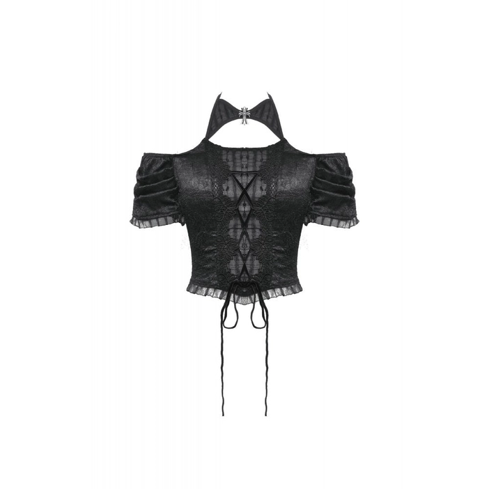 Dark in Love Carla Crop Blouse – Bild 3