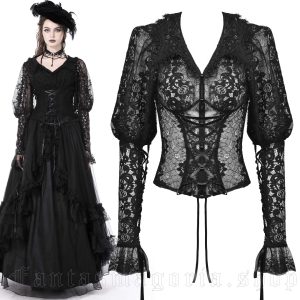 Dark in Love Gothic Magic Blouse
