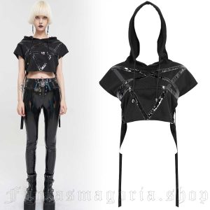 Devil Fashion Techno Trap Crop Top