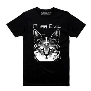 Gothicat Purr Evil T-Shirt
