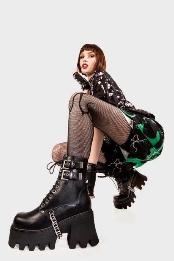 LAMODA Hostages Chunky Platform Ankle Boots – Bild 3