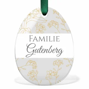 Osterdeko zum aufhängen aus Acrylglas mit Wunschtext ab 6×8 cm