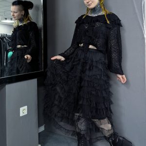 Antoinette Volant Skirt