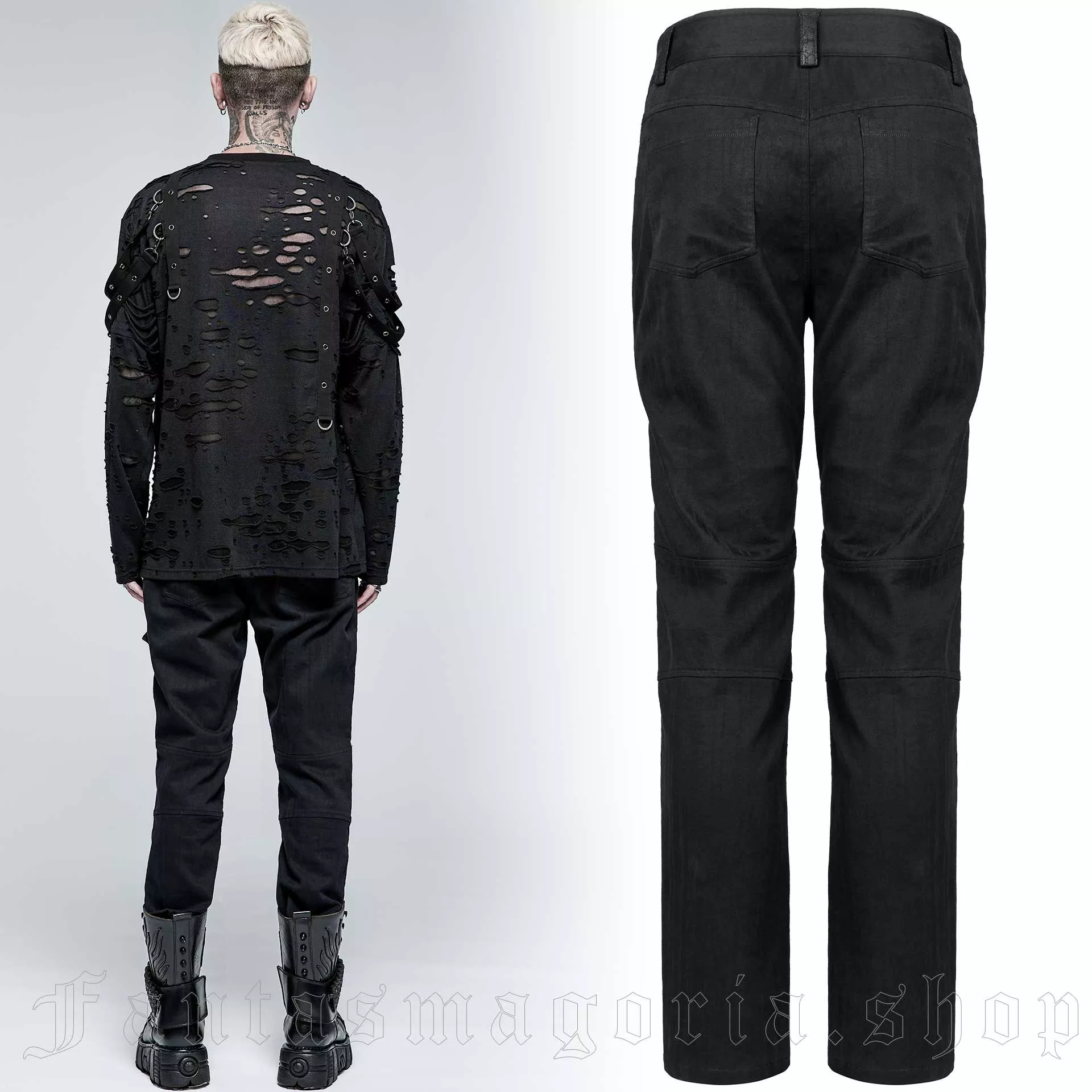 Punk Rave Sir Terror Trousers – Bild 3