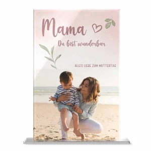 Fotogeschenk in 15×23 cm mit Foto zum Muttertag