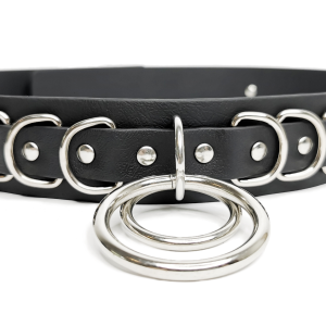 Sacred Sins Gürtel mit D- und O-Ringen