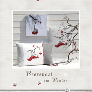 Stickanleitung „Beerenast im Winter“