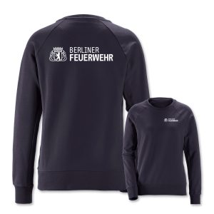 Damen Sweatshirt e.s. cotton stretch BF Navy