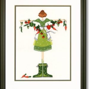 Lulu Belle mit Gemüse