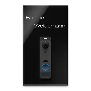 Unifi G6 Entry Klingelschild mit individueller Gravur
