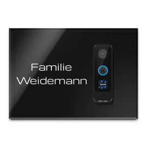 Klingelzubehör für die Unifi G4 Pro aus Acrylglas mit Gravur