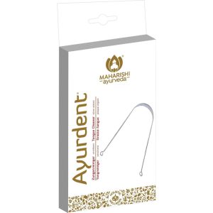 Versilberter Zungenreiniger Ayurdent