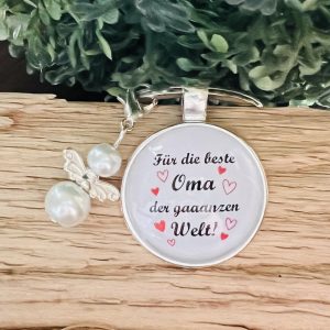 Schlüsselanhänger Für die beste Oma…