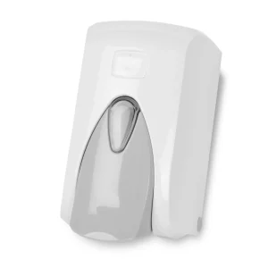 B2B Seifenspender Kunststoff nachfüllbar und Füllstandsanzeige 500 ml, 1000 ml | Praxis-/Klinik-Waschräume, Büro- und…