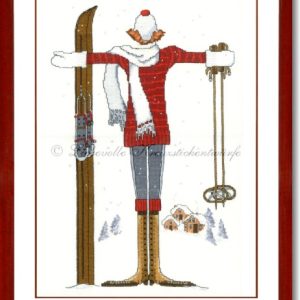 Stickpackung – Lulu Belle Weihnachten 2016, rot